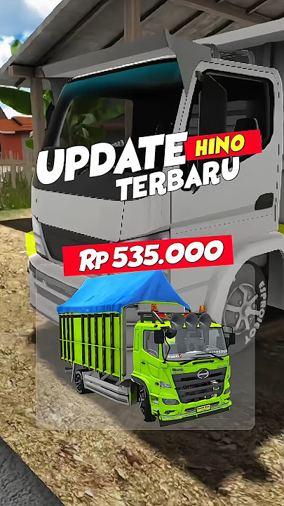 cara unah canter menjadi hino di es truck simulator id #bussid #trucksid