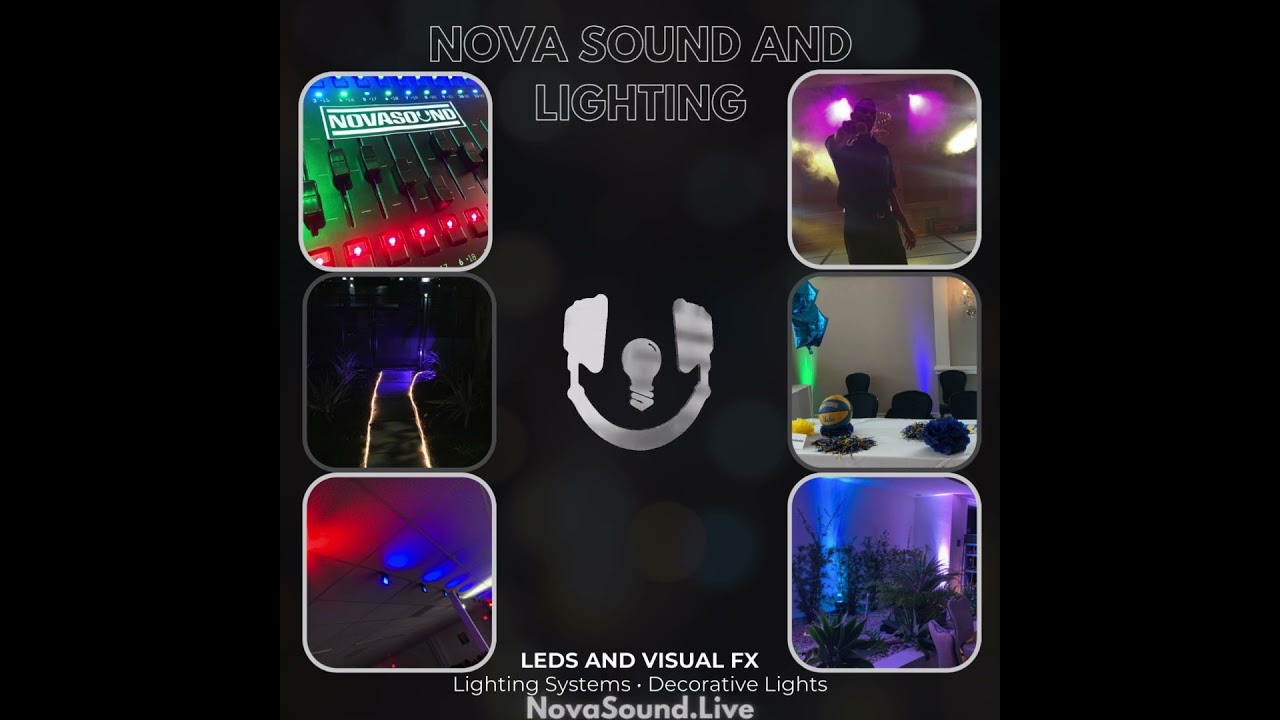Nova Sound & Lighting Systems! 🔊 🎤 💫 Explore NovaSound.Live 