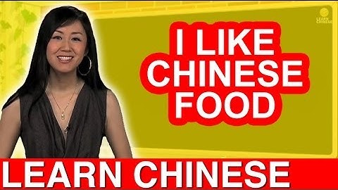 Learn Beginner Conversational Chinese | Do you like to each Chinese food? in Mandarin | Yoyo Chinese