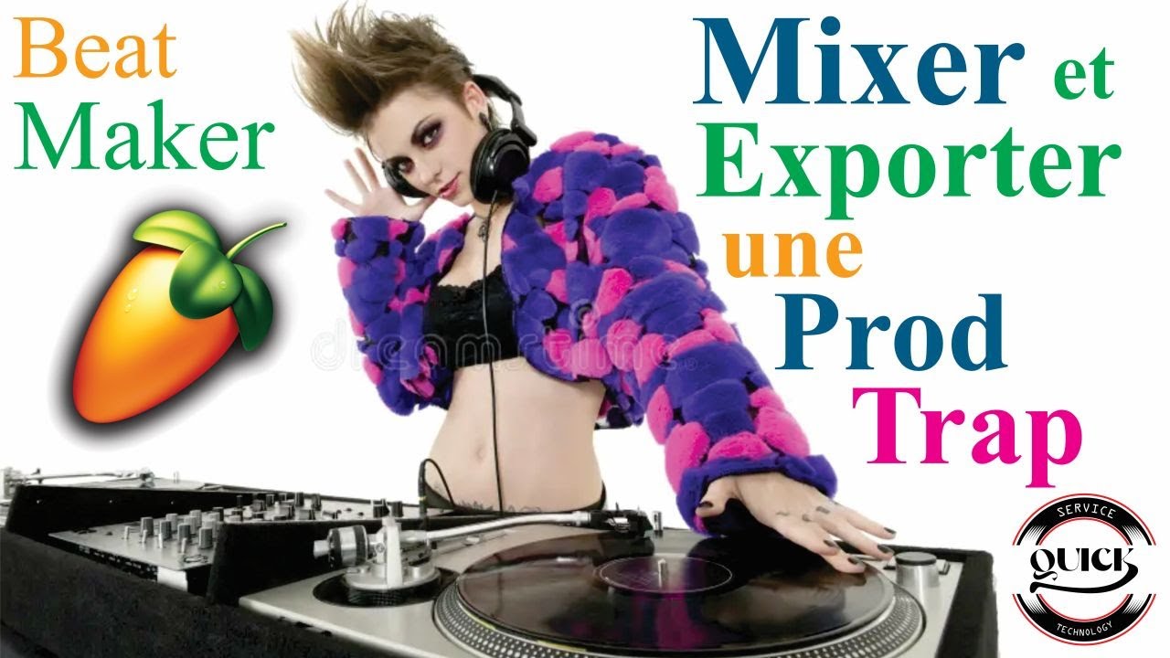 Mixer et Exporter une Prod Trap