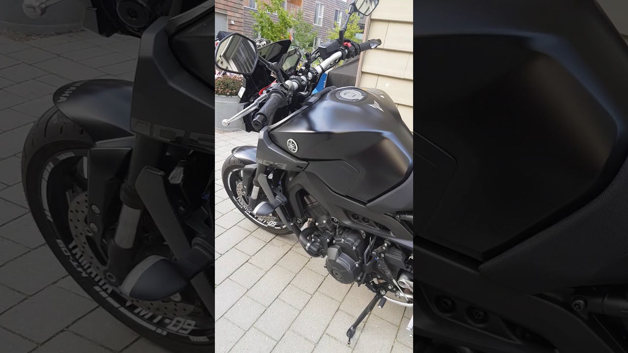 My first naked bike-Yamaha MT-09  decals  stickers