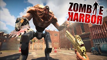 Zombie Harbor - Offline FPS (Android, iOS) Mobile Gameplay Walkthrough