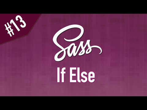 Learn Sass in Arabic #13 - If Else Conditions