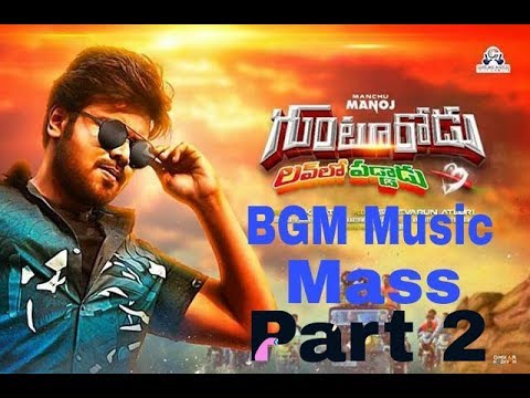 Gunturodu Love Lo paddadu | Mass Dhole | BGM Music | Manchu Manoj |