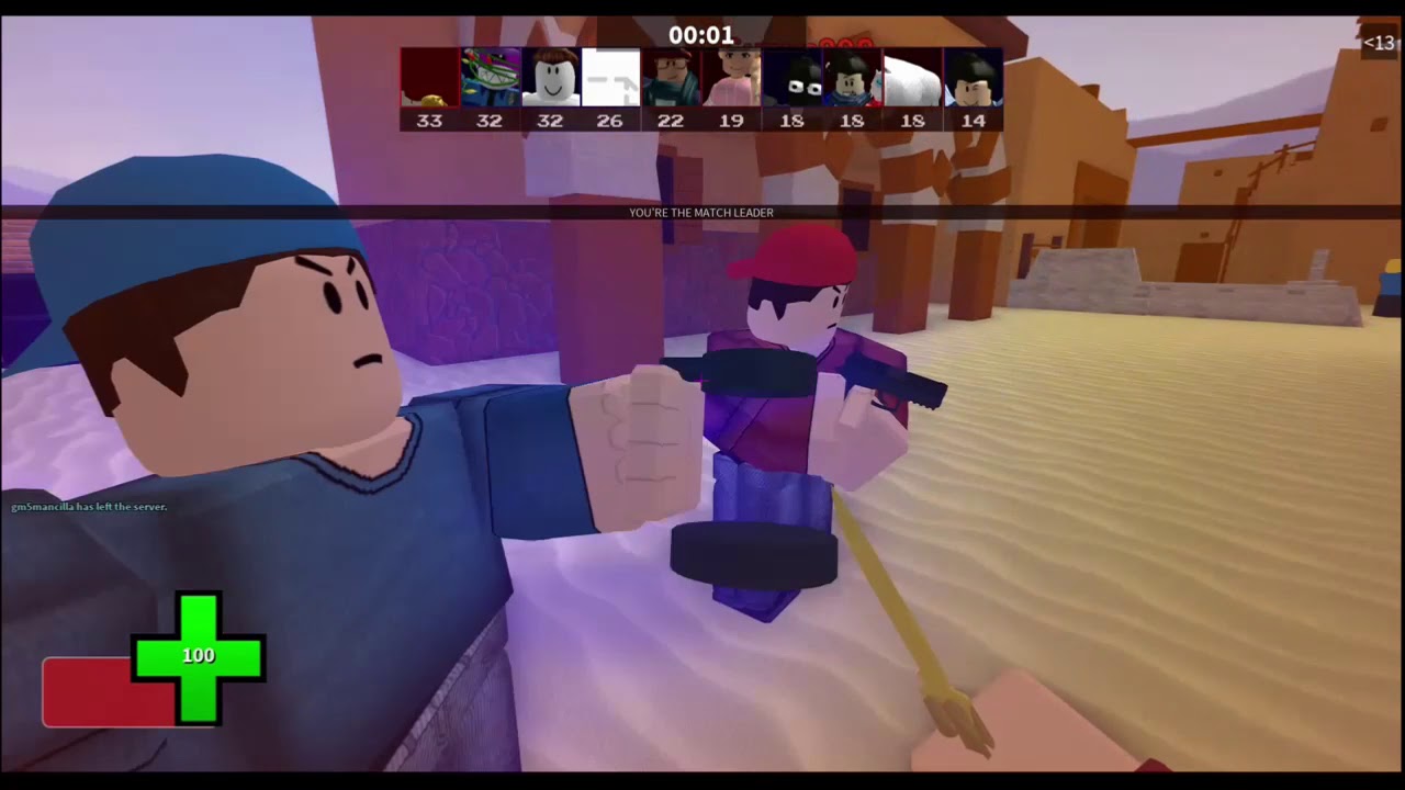 Golden Knife For The Win Roblox Arsenal Youtube