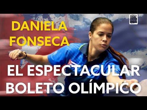 Espectacular clasificación olímpica de la cubana del tenis de mesa, Daniela Fonseca