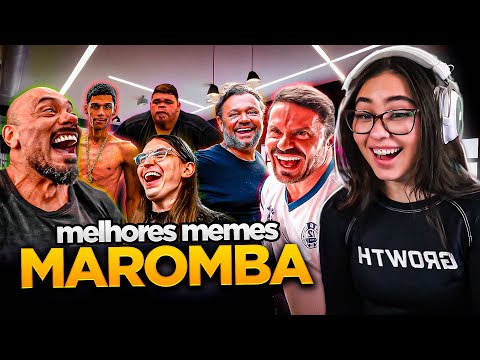 OS MELHORES MEMES da MAROMBA - O COMPILADO l react BODYBUILDING 100 TRETA