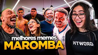 OS MELHORES MEMES da MAROMBA - O COMPILADO l react BODYBUILDING 100 TRETA
