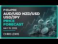 AUD/USD, NZD/USD and USD/JPY Price Forecasts, Technical Analysis (May 19): USD Strong vs Asian FX