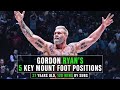How Gordon Ryan NEVER Loses Mount (5 Key Foot Positions)