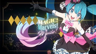 Magic! Marvels! Music! feat. Hatsune Miku - Jonathan Parecki 【VOCALOID Original PV】