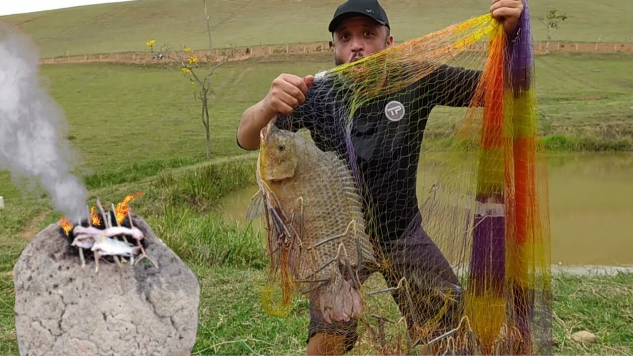 Era pra ser uma simples estreia da nova tarrafa... #peixeassado