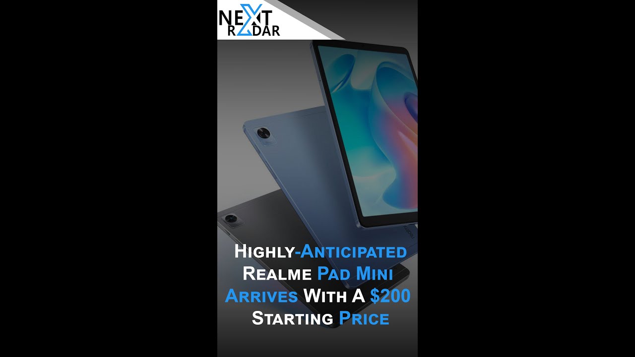Highly-anticipated Realme Pad Mini arrives with a $200 starting price