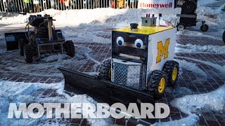 Battle of the Autonomous Snow Bots