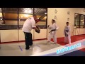 Taekwondo on the airfloor