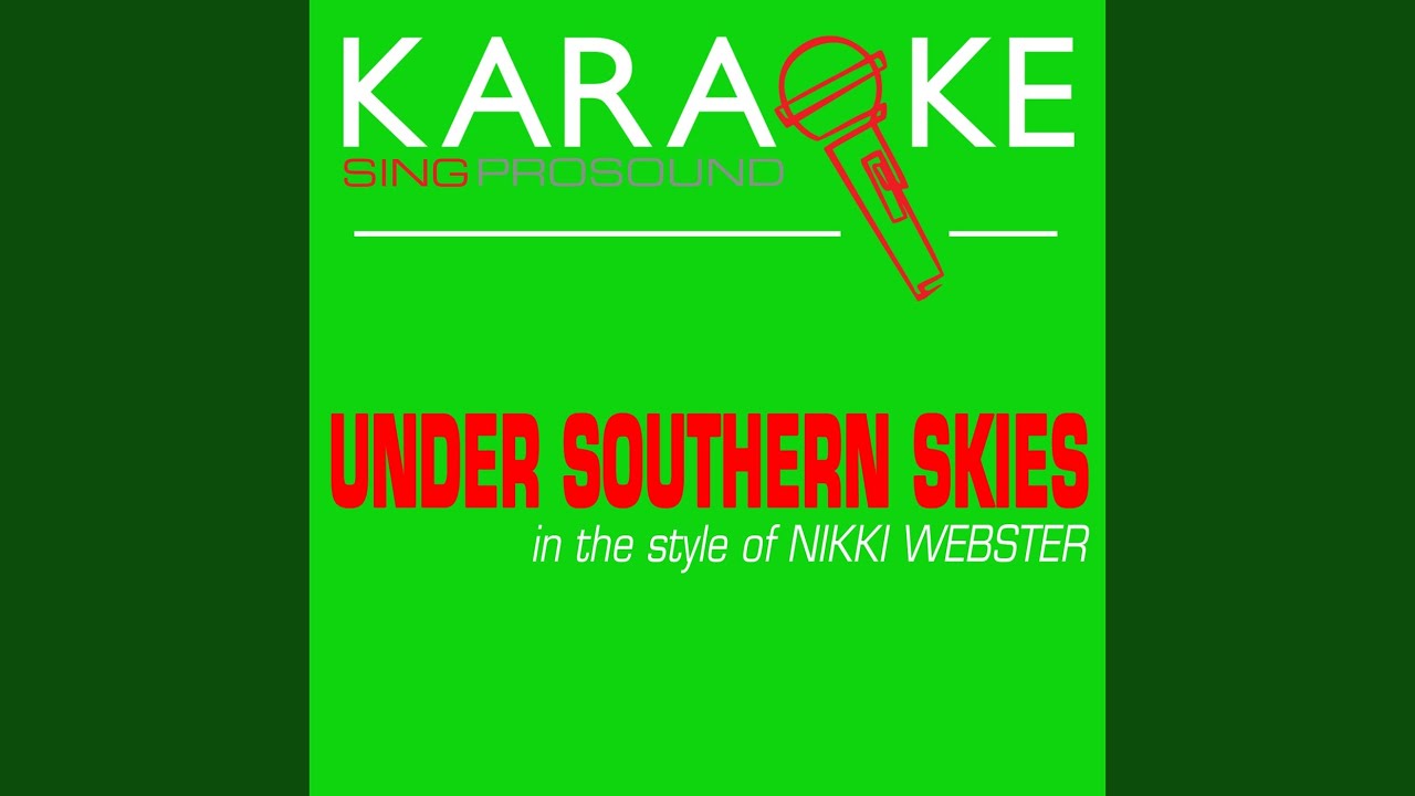 Under Southern Skies (Karaoke Lead Vocal Demo) YouTube Under Southern Skies (Karaoke Lead Vocal Demo) YouTube