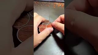 Cutting wood in circular shape following image guide #shorts #woodworking #tools