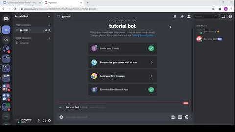 Discord.js v12 | Setup and ping command episode 1
