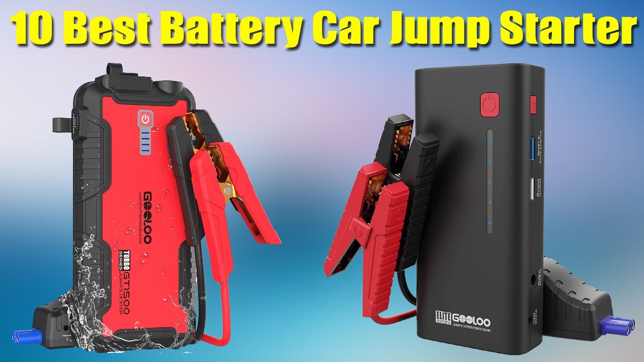 Top 10 Best Battery Car Jump Starter 2022 - YouTube