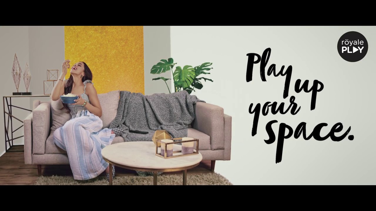 Play up your space with Royale PLAY - Binge Watch starring Deepika Padukone