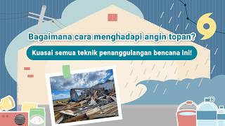 Bagaimana menghadapi angin topan? Teknik penanggulangan bencana penting｜颱風來襲怎麼辦？防災應對技巧掌握｜Indonesian