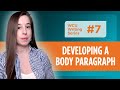 WCU Writing Series: Developing A Body Paragraph