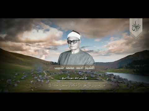 مقطع و لا اروع للقارئ الشيخ احمد شبيب مقام نهاوند