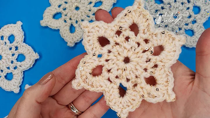 Quick and Easy Snowflake Crochet Tutorial!