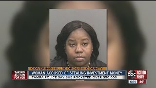 Wife of used car deal accused of scamming investors