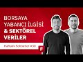 Borsaya yabanc lgisi  sektrel veriler  fintables haftalk sohbetler 30