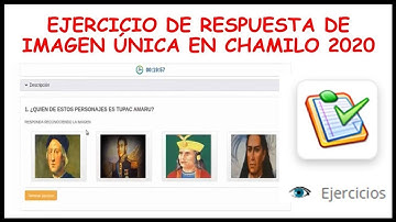 #32 Respuesta de Imagen Única en Chamilo 2024