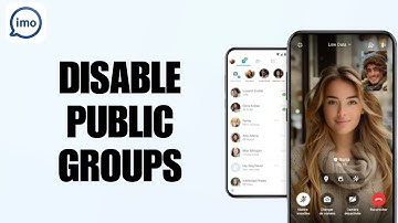 Hoe openbare groepen in de IMO-app uit te schakelen | Stap voor stap