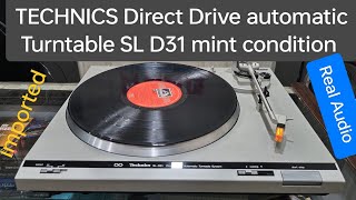 Direct drive Full automatic turntable Model SL D31 mint condition excellent genuine condition import
