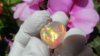 Liquid Flash on this opal. It's a Crystal opal with a foggy backside