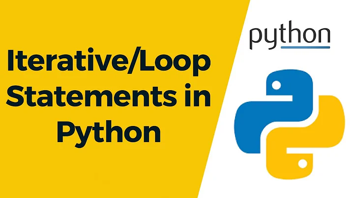 Python Tutorial 9 - Iterative/Loop Statements in Python