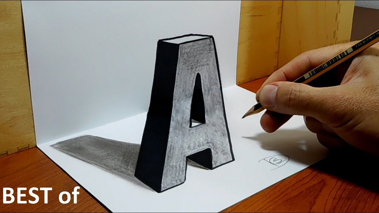 cool 3d drawings