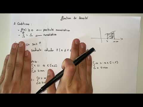 Vidéo: Qu'est-ce que la densité dans le diagramme de densité?
