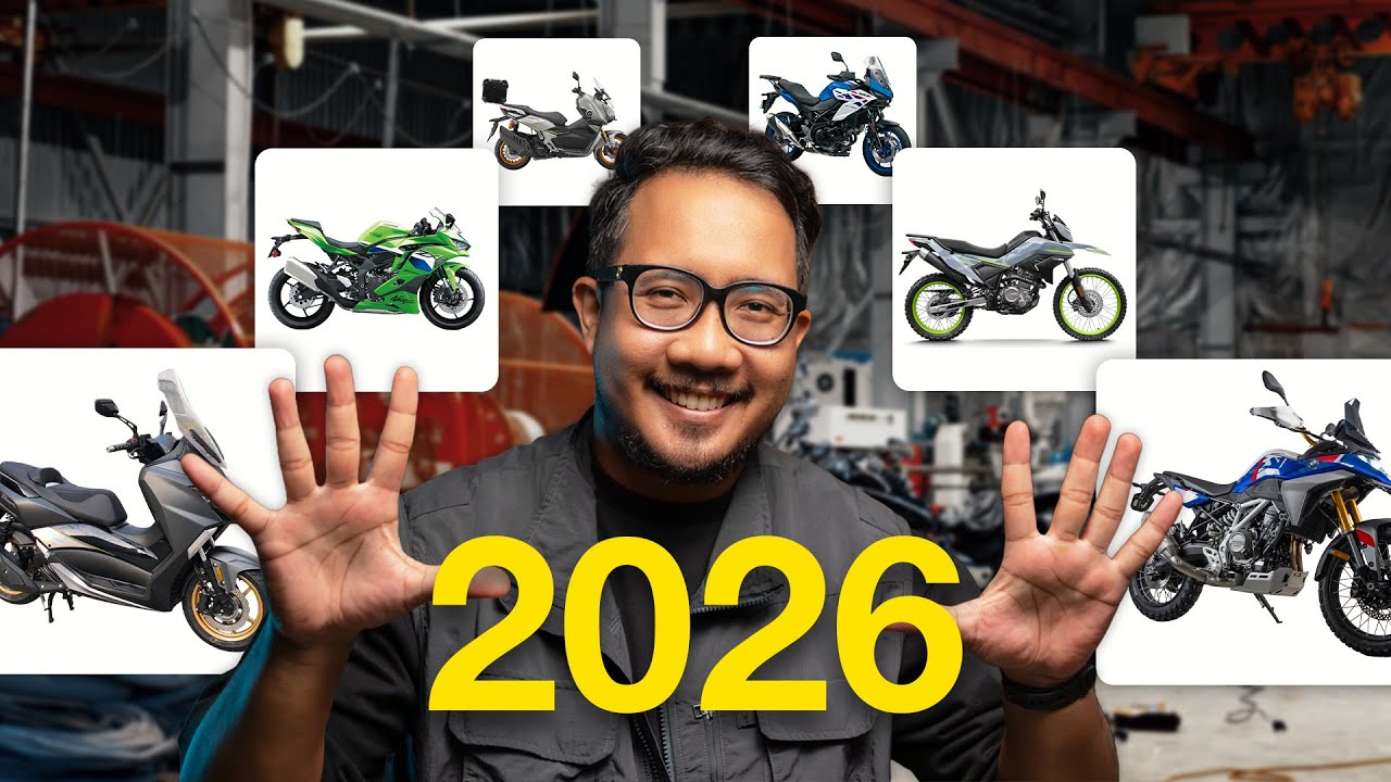 10 MOTOR BARU BAKAL MASUK MALAYSIA 2026 !!!