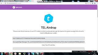 Telcoin Airdrop (TEL in MyEtherWallet)