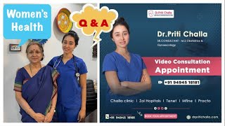 Women's Health Q & A. Session with Dr Priti Challa