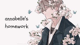 Lyrics ⋙ annabelle's homework -