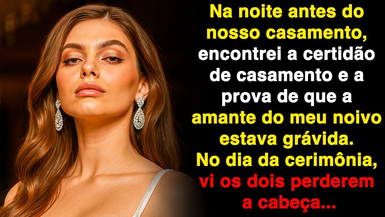 No dia antes do casamento, descobri a certidão de casamento e a gravidez da amante dele...