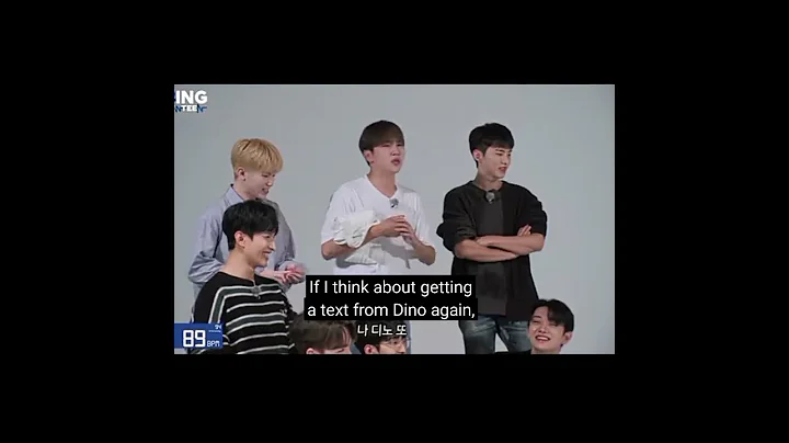 Dino with his 12 hyungs