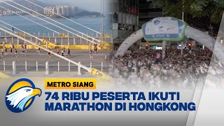 Puluhan Ribu Pelari Ramaikan Standard Chartered Hong Kong Marathon 2026 - [Metro Siang]