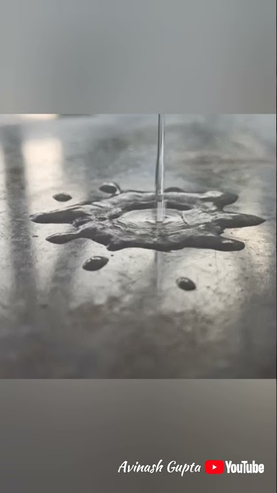 Water Drop Slow Motion Video (960fps)