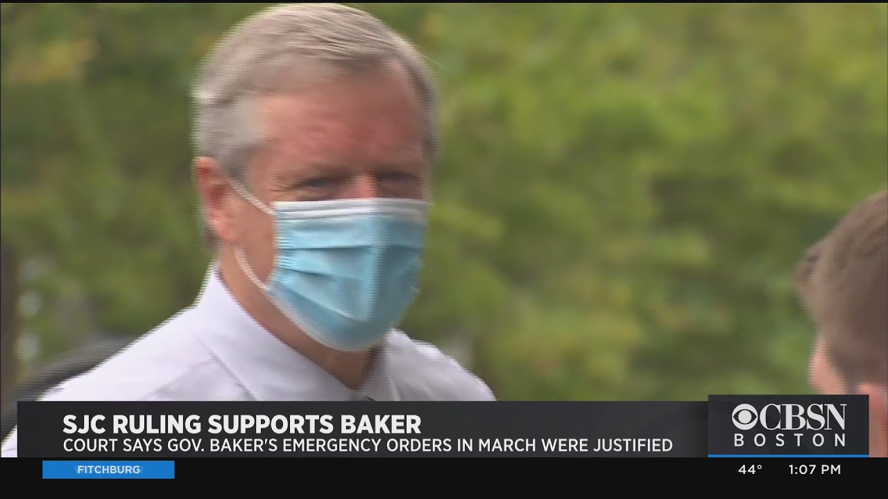 Supreme Judicial Court Ruling Supports Gov. Baker's Orders