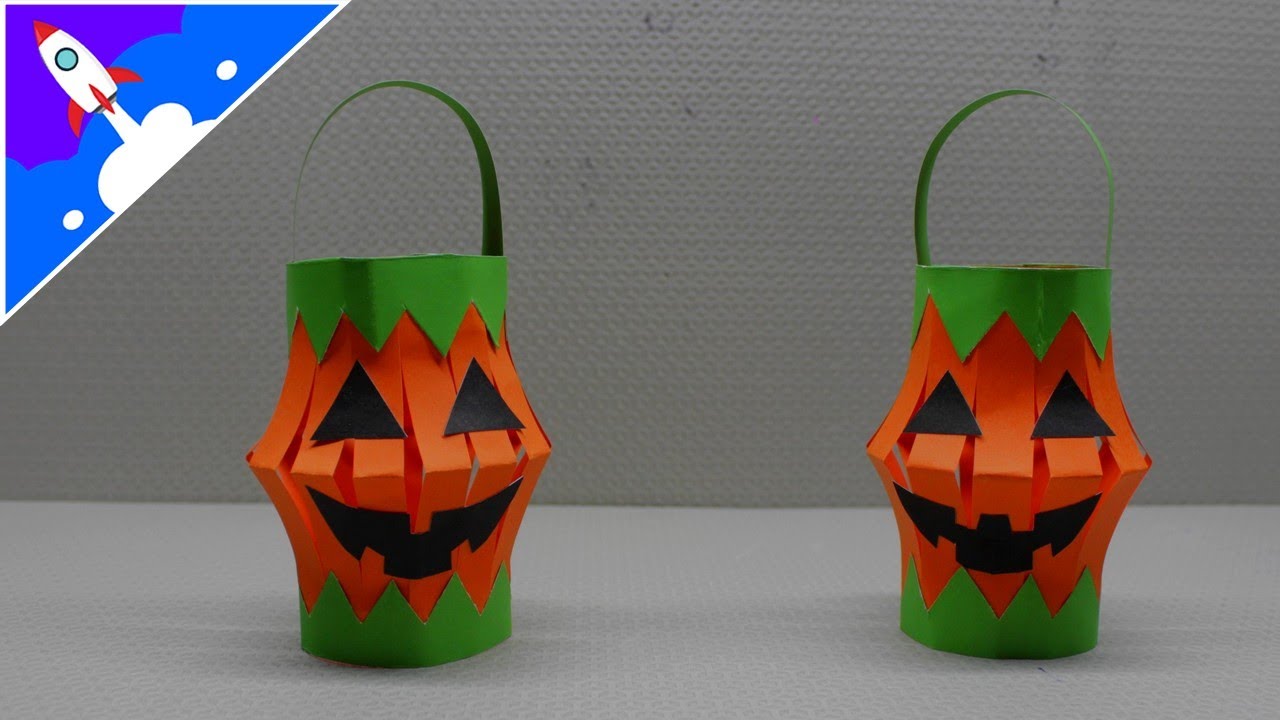 Como fazer lanternas de abóbora - Decoração de Halloween