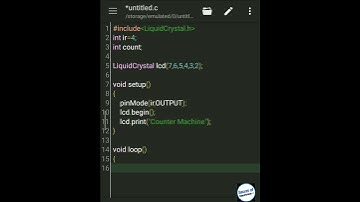 How to make counter machine Using arduino in Proteus