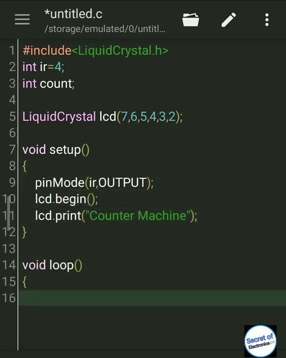 How to make counter machine Using arduino in Proteus - YouTube