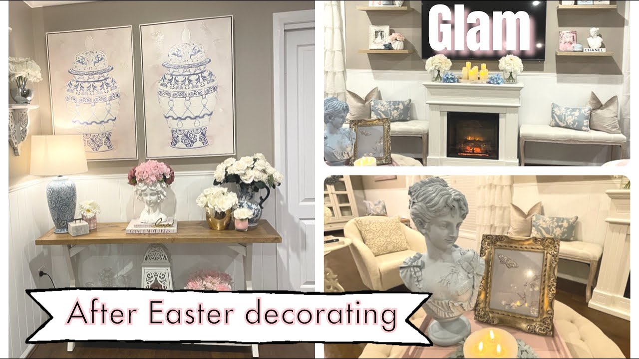 GLAM DECORATING AFTER EASTER YouTube